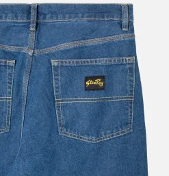 5 Pocket Jean Denim Mid Stonew