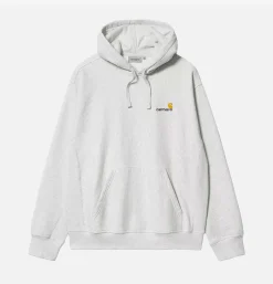 American Script Hoodie Ash