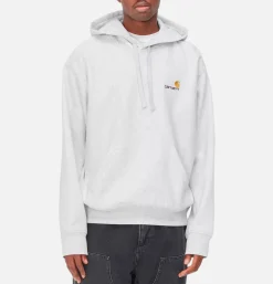American Script Hoodie Ash
