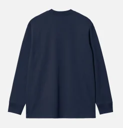 American Tee Ls Air Force Blue