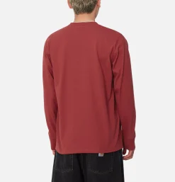 American Tee Ls Tuscany Red