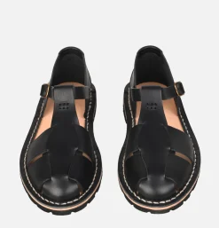 Artisanal Sandal Shoe 10/17 Black