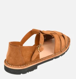 Artisanal Sandal Shoe 10/01 Cognac