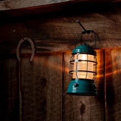 Barebones Forest Teal Lantern