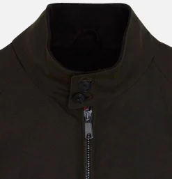 Blouson G9 Waxed Moss Green