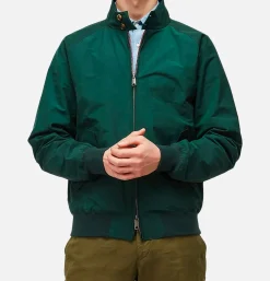Blouson Harrington G9 Racing Vert