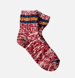 Chaussettes Athletic Burgundy