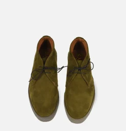 Chaussures Sanders Hi-top Vert