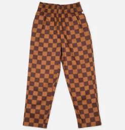 Chef Pant Checker Brown