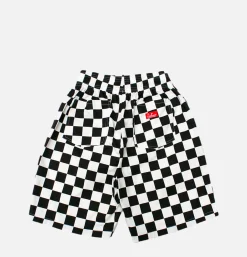 Chef Short Checker Black