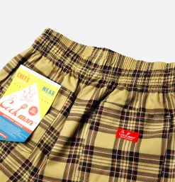 Chef Short Tartan Beige