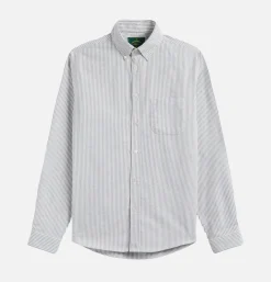 Chemise Oxford Stripe Green