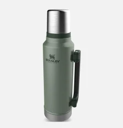 Classic Legendary Bottle 1L Hammertone green