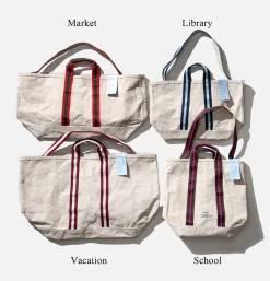 College Tote Bag Library