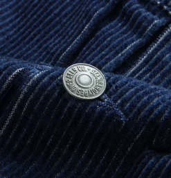 Corduroy Collar Jacket Denim