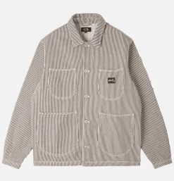 Coverall Jacket Hickory Black