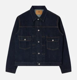 Denim Jacket 14oz Kurabo Red