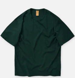 Double Rib Oversized Tee Green