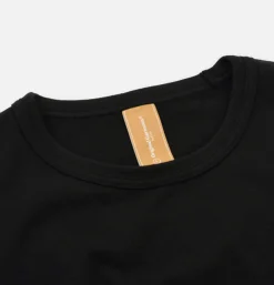 Double Rib Oversized Tee Black