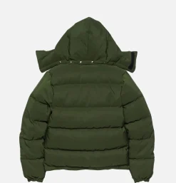 Down Sweater Jacket Olive
