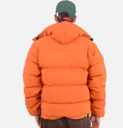 Down Sweater Jacket Rust