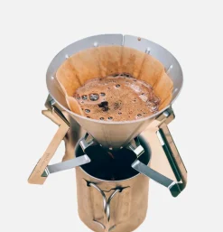 Folding Coffee Drip acier inoxydable