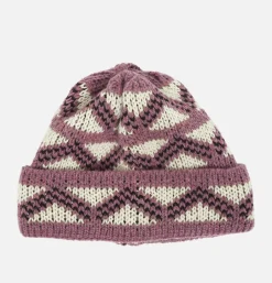 Geo Beanie Purple