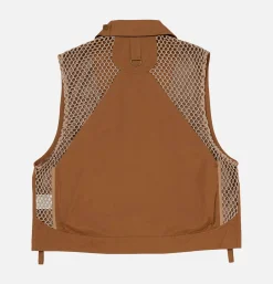 Gilet de pêche classique Beige