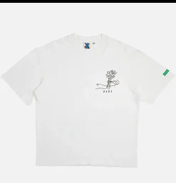 Hauntology Tee Vintage White