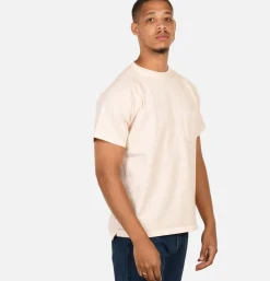 Heavy Raglan Pocket Tee Natural