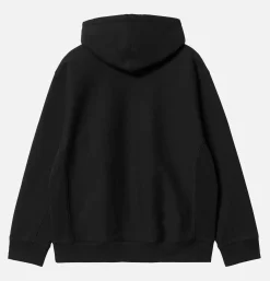 Hooded American Script Black