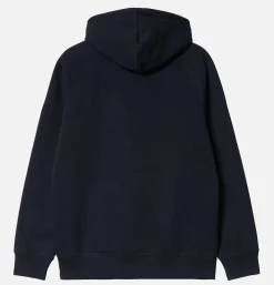 Hooded Chase Sweat Dark Navy