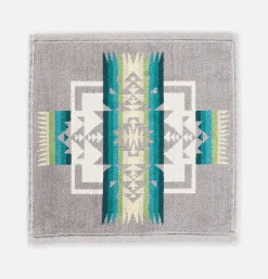 Jacquard Wash Cloth Grey