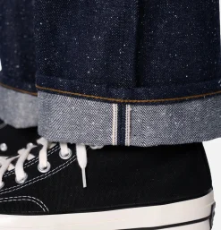 Jeans 343 Straight18oz Neppy Indigo