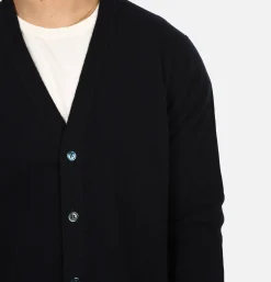 Lambswool Cardigan Navy
