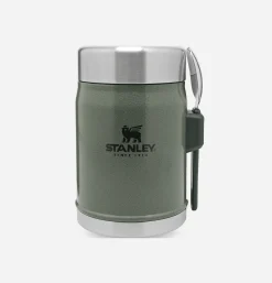 Legendary Food Jar + Spork Hammertone Green
