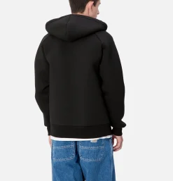 Lux Hooded Jacket Black