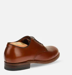 M1403 - Plain Toe Blucher Ox Brown