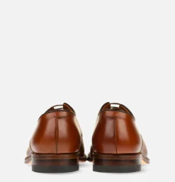 M1403 - Plain Toe Blucher Ox Brown