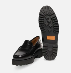 Mocassin Femme Gh Bass Larson Black Gh Bass