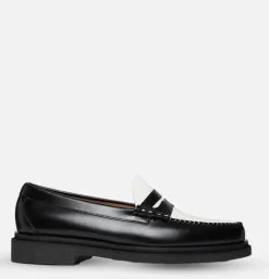 Moccassin Weejun Step Larson Black White