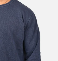 9oz Ls Crew Sweat Navy
