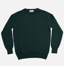 Pull Col Rond Green Astra