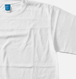 80s Football Tee White