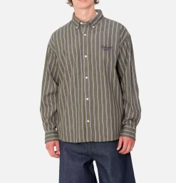 Signature Shirt Office Green