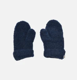 Simple Mittens Dark Blue