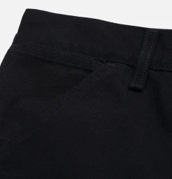 Single Knee Short Black