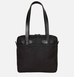 Small Zipper Tote Black