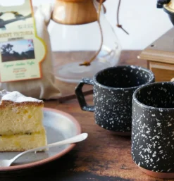 Stack Mug Splash Black White