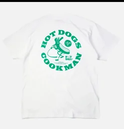 Tee Shirt Hot Dog Hitter White